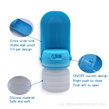 Bekalan Perjalanan Peminum Air Portable Portable Silicone